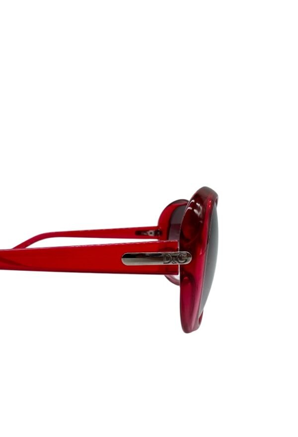DOLCE & GABBANA - HAVANA OVAL SUNGLASSES - Image 12